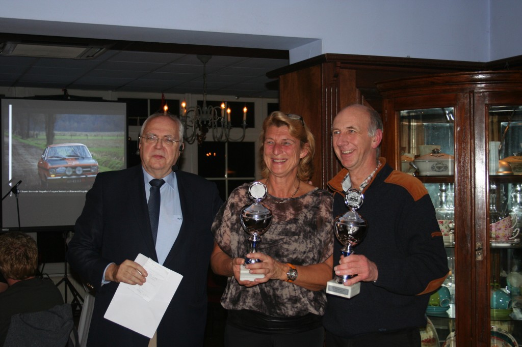 Eerste prijs Tourklasse Helga en Frank Louwers