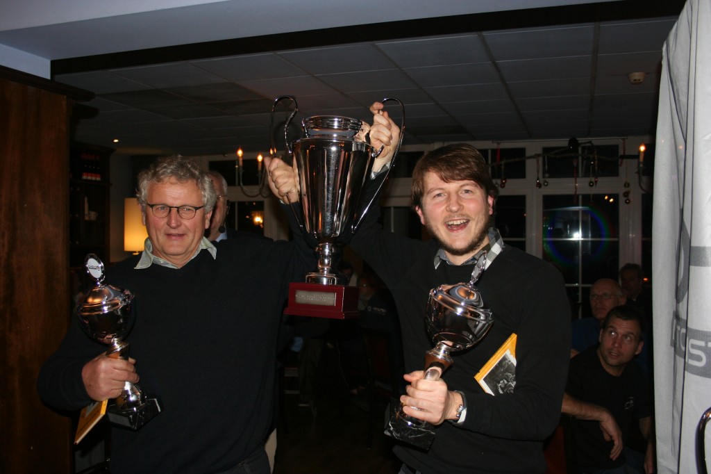 Kampioenen NHRK Sportklasse Giel en Arjan van der Palen